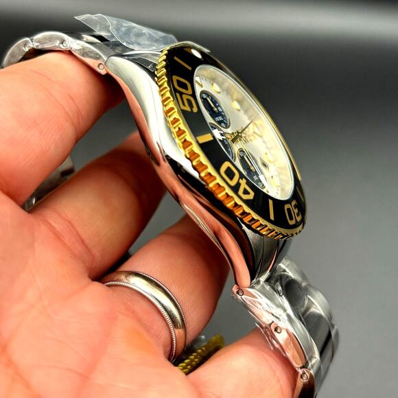 Invicta Grand Diver 48589 Men’s Chronograph 52mm Stainless Steel 100M NIBWT - Picture 11 of 17